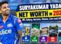 Suryakumar Yadav Net Worth 2026